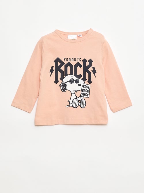 T-shirt met lange mouwen 'Snoopy' - Kiabi