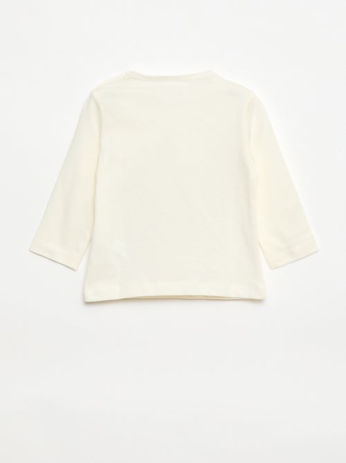 T-shirt met lange mouwen 'Snoopy' - Kiabi