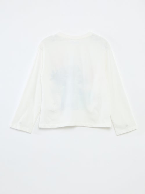 T-shirt met lange mouwen 'Stitch' 'Disney' - Kiabi