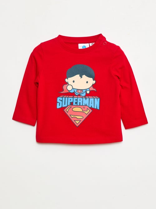 T-shirt met lange mouwen 'Superman' 'DC Comics' - Kiabi