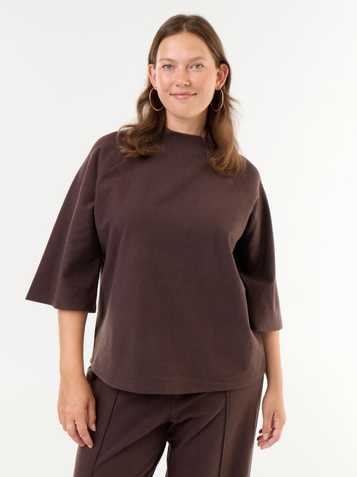 T-shirt met lange mouwen van doudou-breisel - Kiabi T-shirt met lange mouwen van doudou-breisel - Kiabi