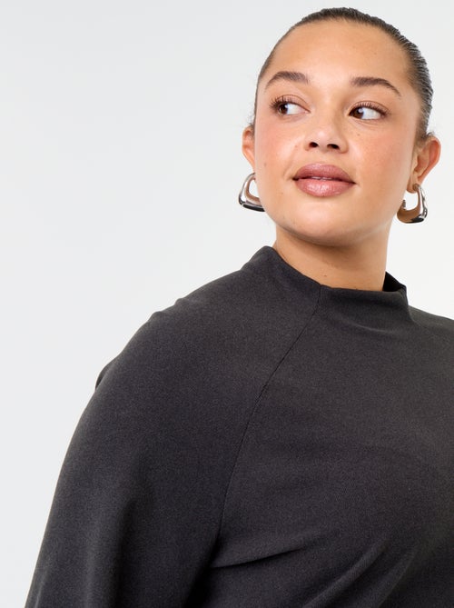 T-shirt met lange mouwen van doudou-breisel - Kiabi