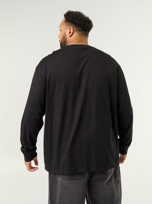 T-shirt met lange mouwen - Kiabi