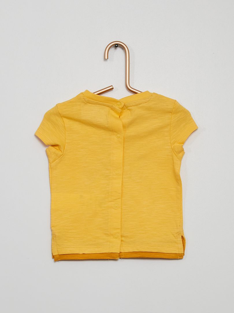 Tshirt met leuke print geel Kiabi 5.00€