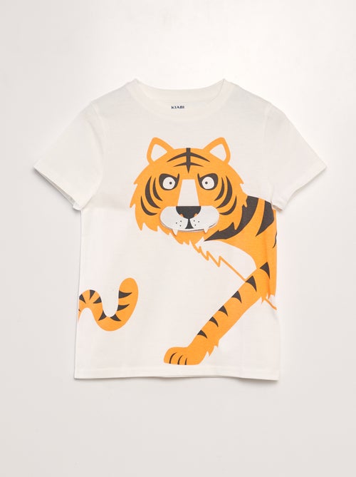 T-shirt met leuke print - Kiabi