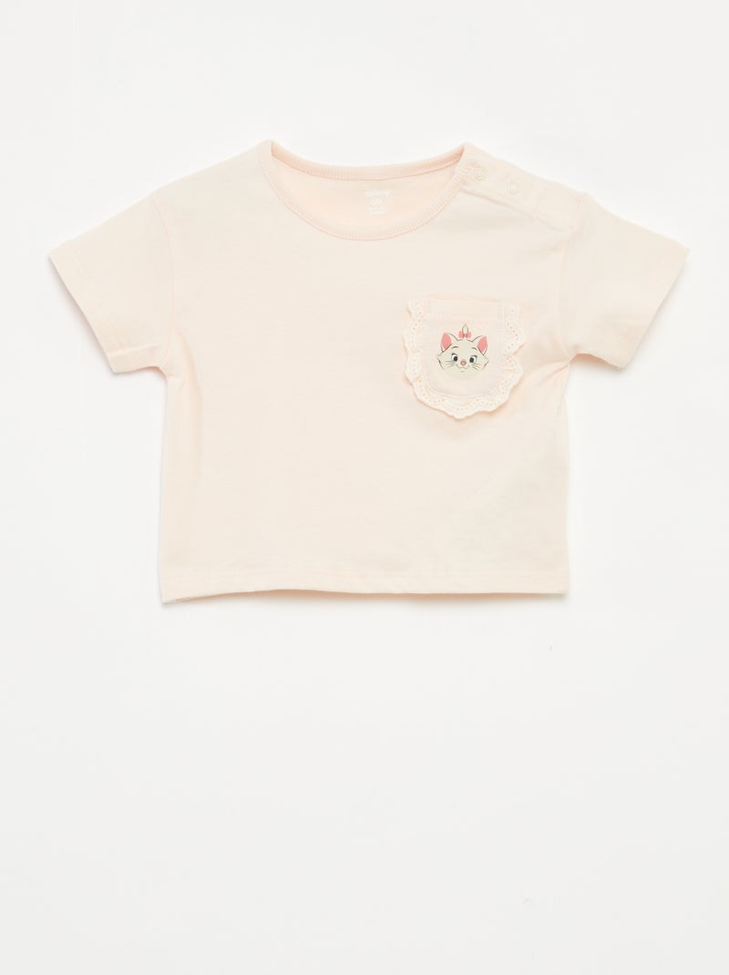 T-shirt met Marie-print ROSE - Kiabi
