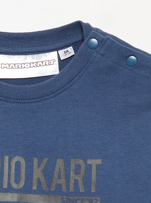 T-shirt met 'Mario Kart'-print - gemakkelijk aan te trekken collectie - Kiabi