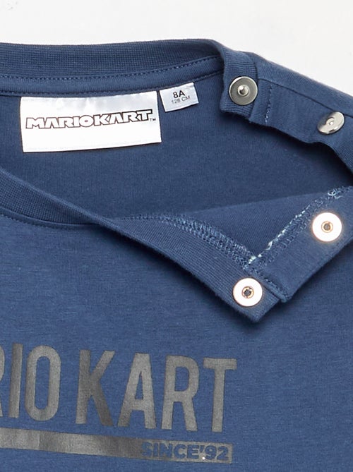 T-shirt met 'Mario Kart'-print - gemakkelijk aan te trekken collectie - Kiabi
