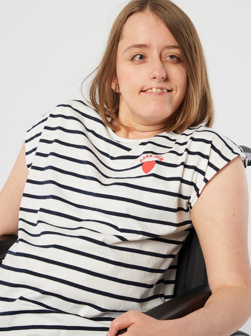 T-shirt met matrozenstreepjes - So Easy - Kiabi