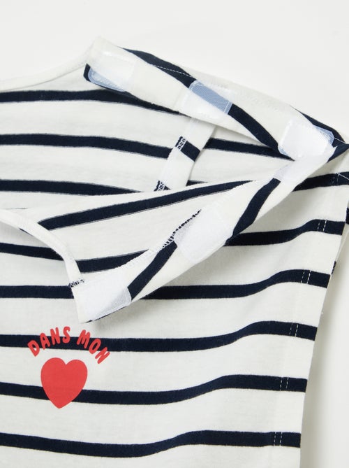 T-shirt met matrozenstreepjes - So Easy - Kiabi