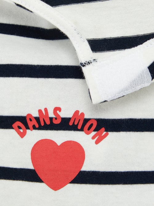 T-shirt met matrozenstreepjes - So Easy - Kiabi