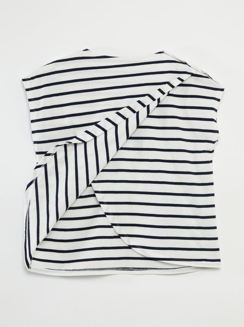 T-shirt met matrozenstreepjes - So Easy - Kiabi