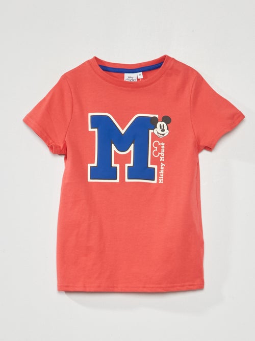 T-shirt met 'Mickey Mouse'-print - Kiabi