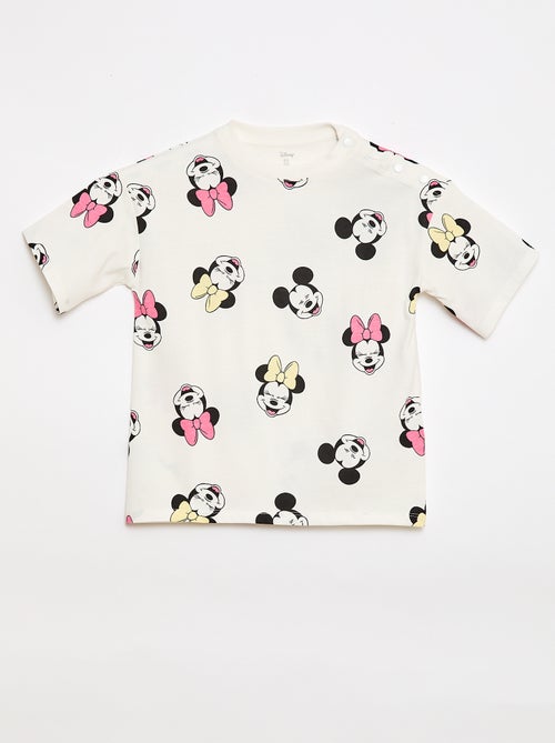 T-shirt met 'Mickey'-print - Makkelijk aan te trekken collectie - Kiabi
