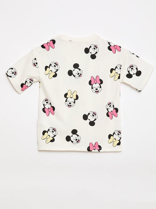 T-shirt met 'Mickey'-print - Makkelijk aan te trekken collectie - Kiabi