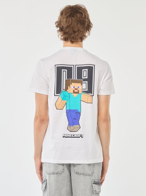 T-shirt met 'Minecraft'-print - Kiabi