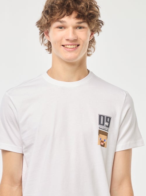 T-shirt met 'Minecraft'-print - Kiabi