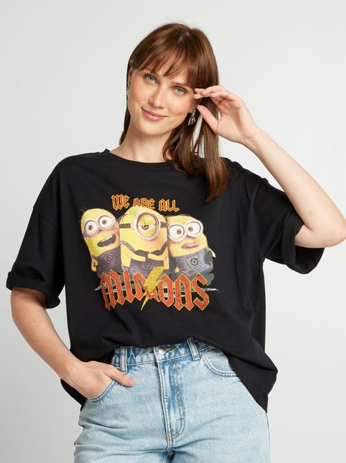 T-shirt met 'Minions'-print - Kiabi