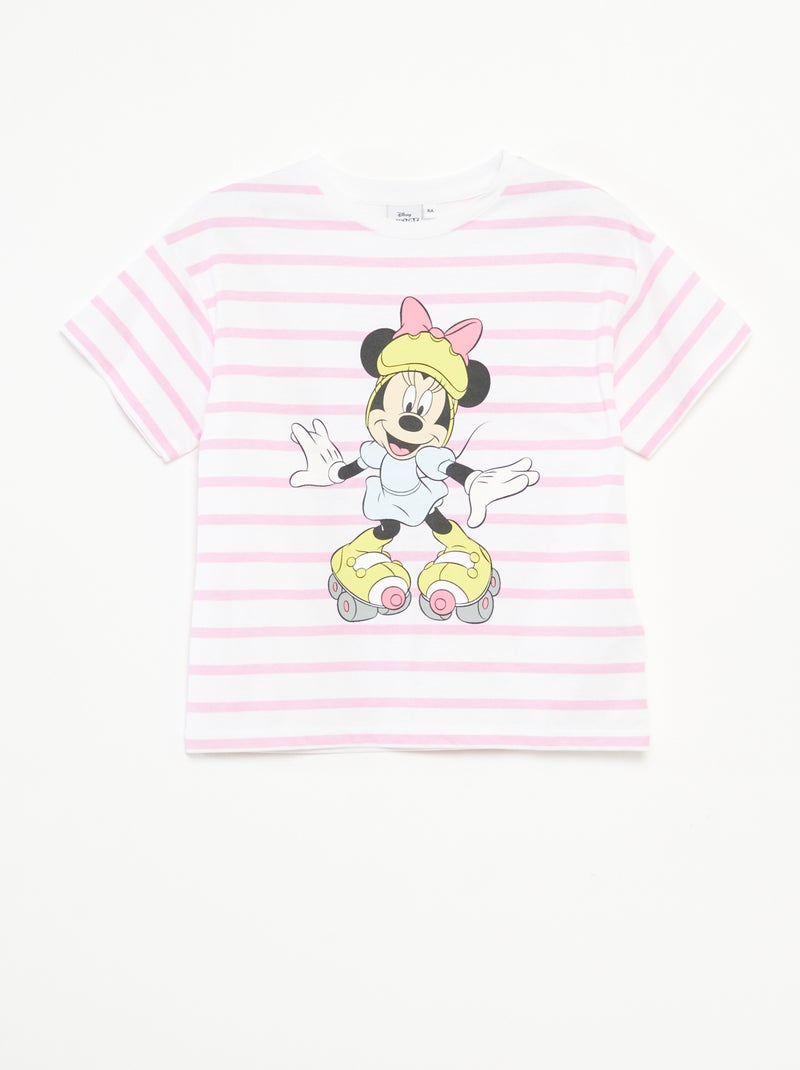 T-shirt met Minnie-print Rose - Kiabi