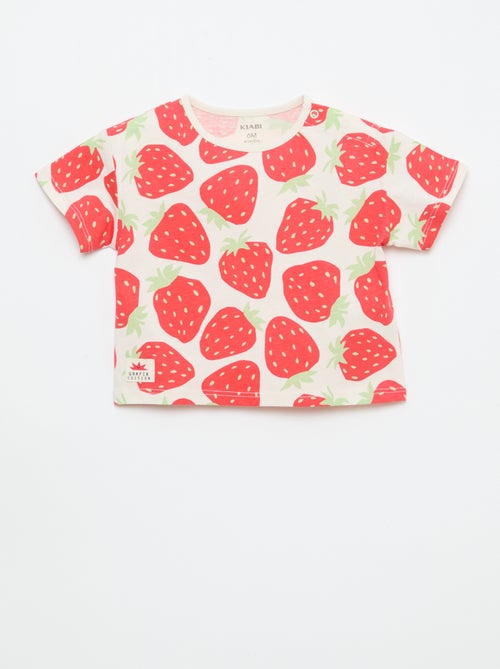 T-shirt met motief - Kiabi