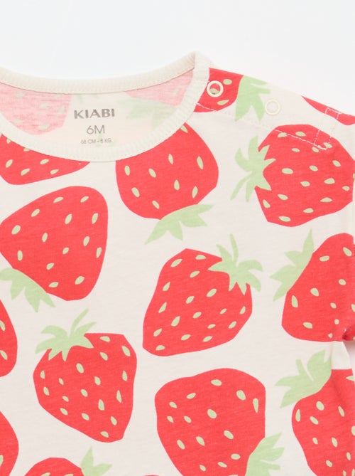 T-shirt met motief - Kiabi