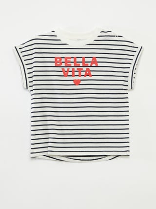 T-shirt met motiefje - So Easy
