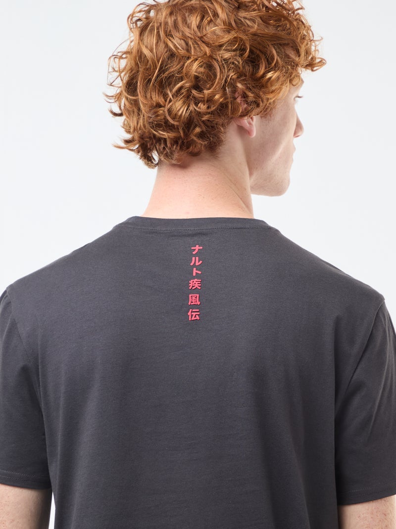 T-shirt met 'Naruto'-print Zwart - Kiabi