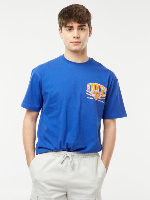 T-shirt met 'NBA'-print - Kiabi