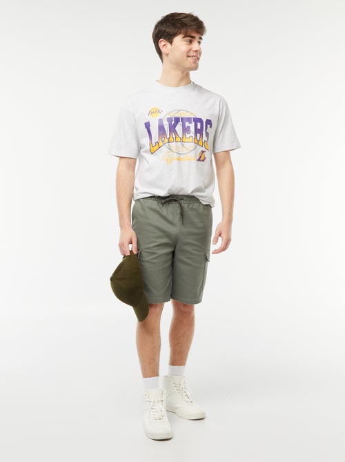 T-shirt met 'NBA'-print - Kiabi
