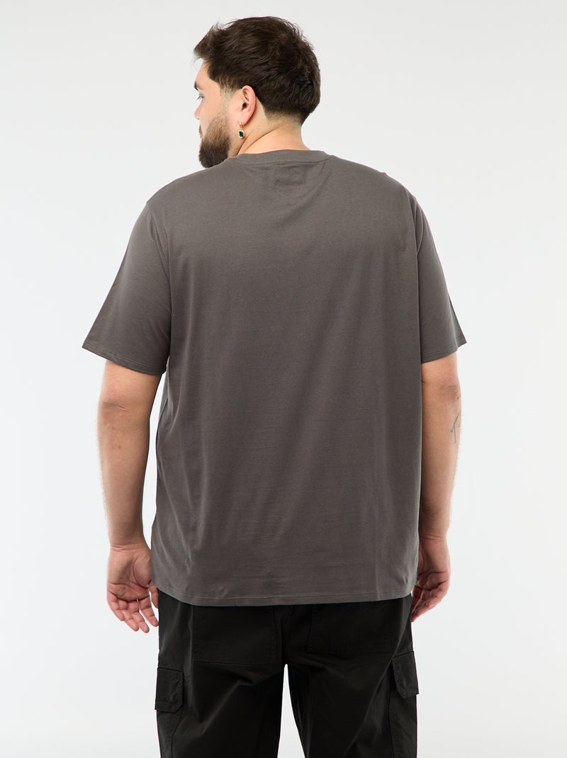 T-shirt met 'Nirvana' print Grijs - Kiabi