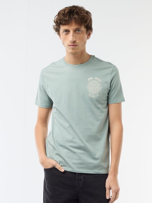 T-shirt met 'One Piece'-print - Kiabi