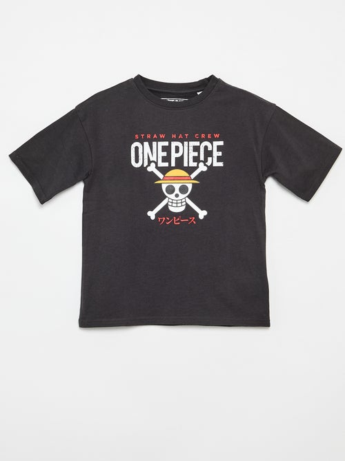 T-shirt met 'One Piece'-print, korte mouwen van katoen - Kiabi