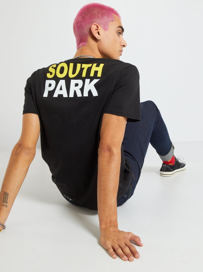 T-shirt met opdruk 'South Park' zwart - Kiabi