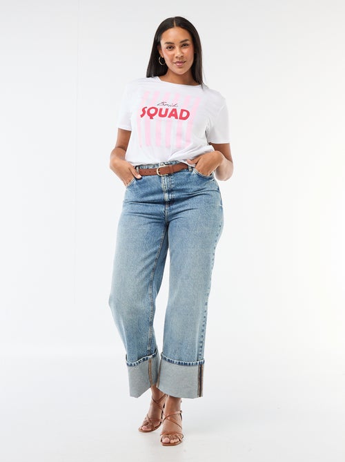 T-shirt met opdruk Vrijgezellenfeest - Kiabi