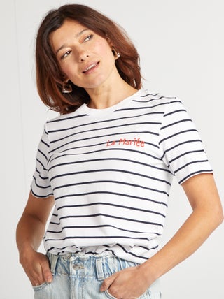 T-shirt met opdruk Vrijgezellenfeest