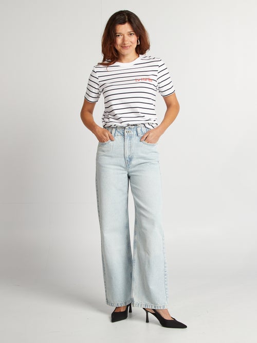 T-shirt met opdruk Vrijgezellenfeest - Kiabi