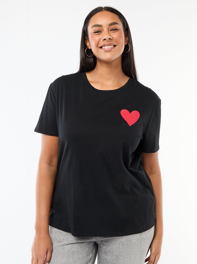 T-shirt met opdruk Vrijgezellenfeest ZWART - Kiabi