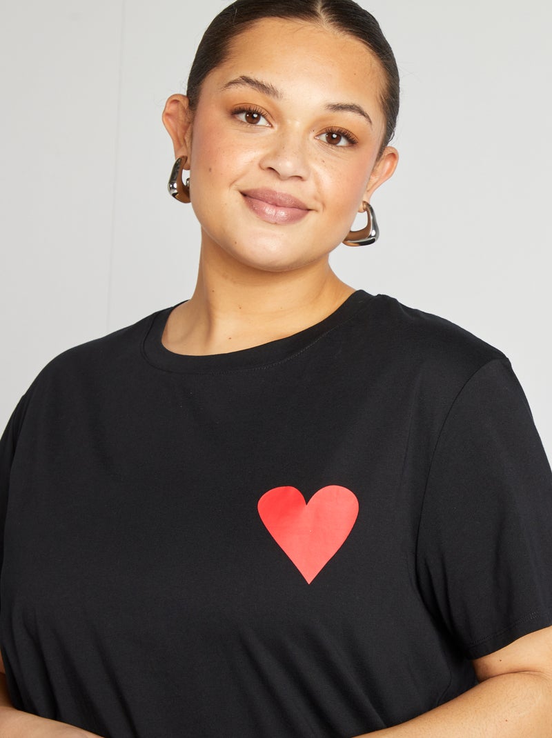 T-shirt met opdruk Vrijgezellenfeest ZWART - Kiabi