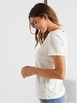 T-shirt met opschrift 'Ecodesign' - Kiabi