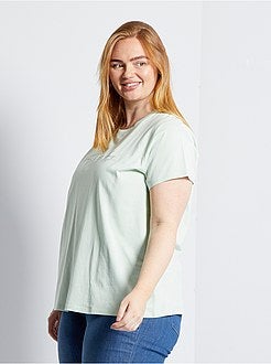 T-shirt met opschrift - Kiabi