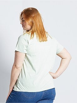 T-shirt met opschrift - Kiabi