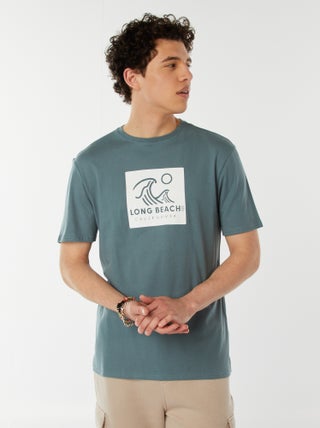 T-shirt met opschriften