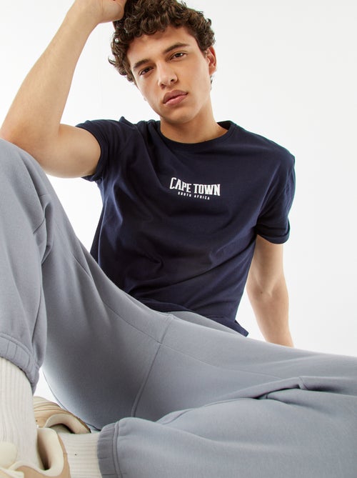 T-shirt met opschriften - Kiabi