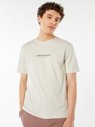 T-shirt met opschriften