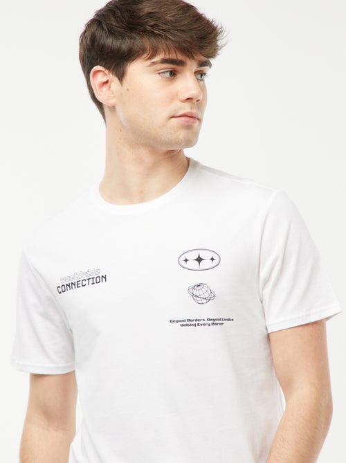 T-shirt met opschriften - Kiabi T-shirt met opschriften - Kiabi