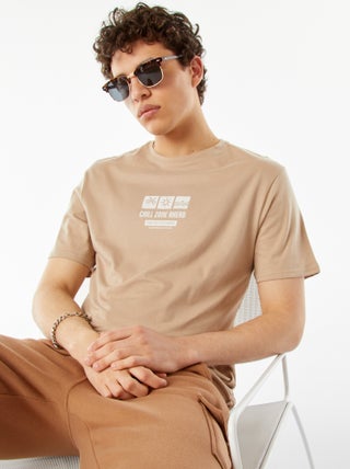 T-shirt met opschriften