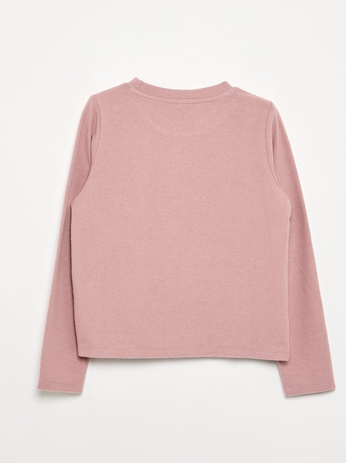 T-shirt met pareldetails - Kiabi