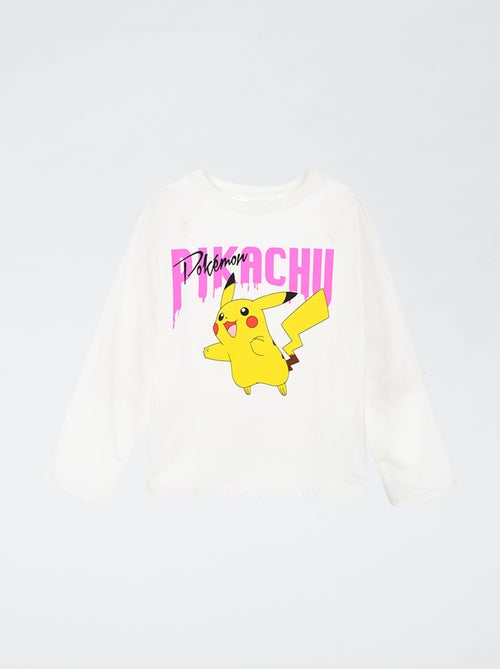 T-shirt met 'Pikachu'-print - Kiabi