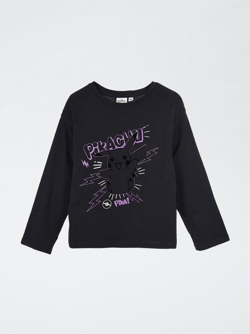 T-shirt met 'Pikachu'-print - Kiabi