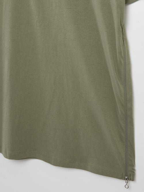 T-shirt met print - collectie gemakkelijk aan te trekken - Kiabi